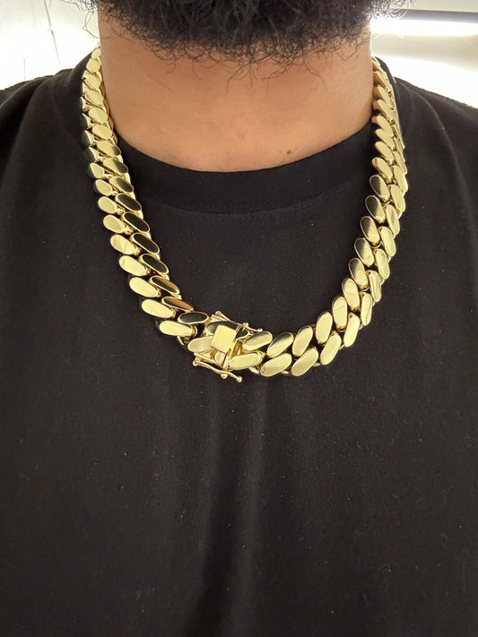 Large - Plain Miami cuban link