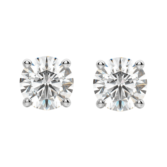 Stud VVS Moissanite Earrings