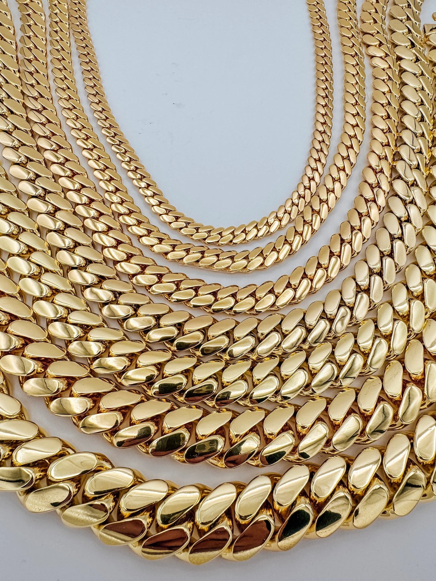 Large - Plain Miami cuban link
