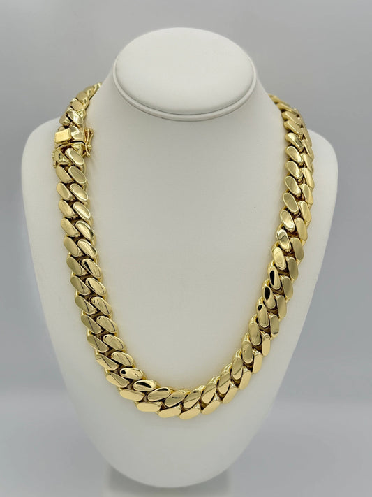 Large - Plain Miami cuban link