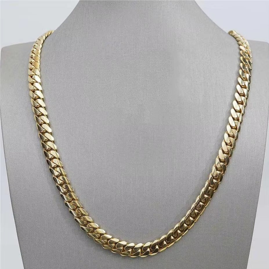 Large - Plain Miami cuban link